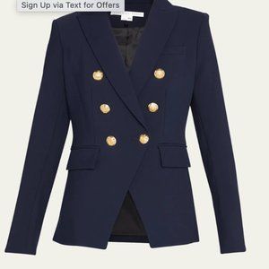Veronica Beard Navy Miller Dickey Jacket – Size 2
